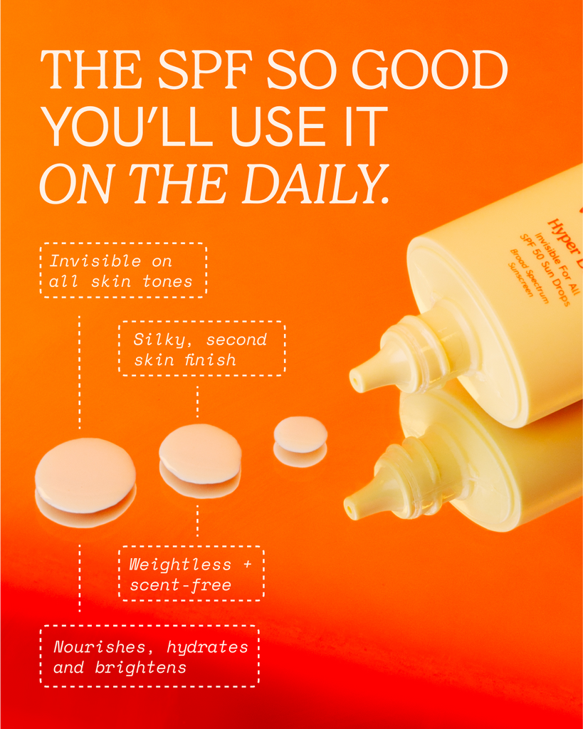 Hyper Daily Invisible for All SPF 50 Sun Drops